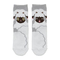 Middle socks fluffy wool (19-21cm) / (23-25cm)
