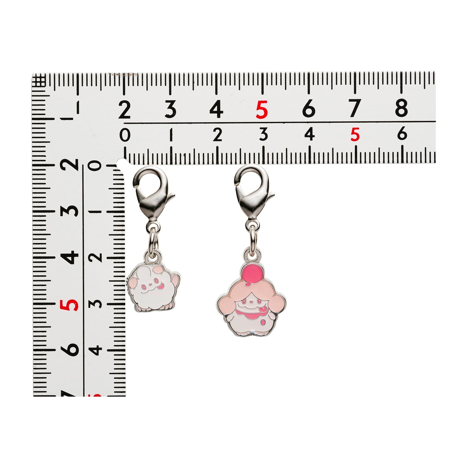 Authentic Pokemon Metal Charm from Japan, with official Pokemon Center Japan packaging