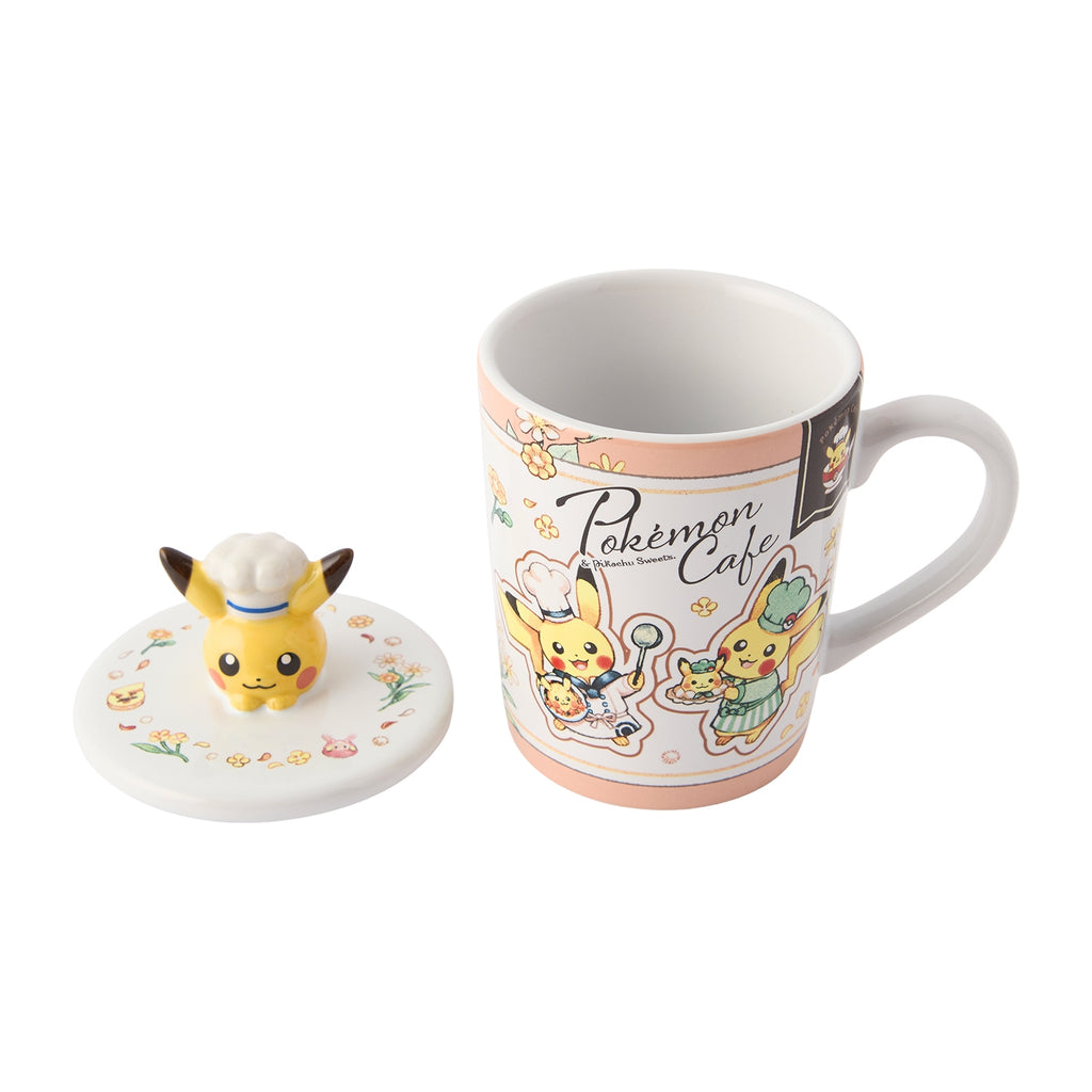 Mug with lid Chef Pikachu