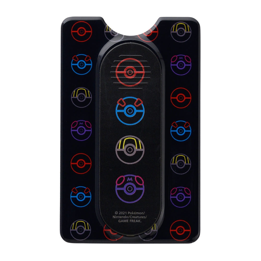Card case with ring, ball pattern
