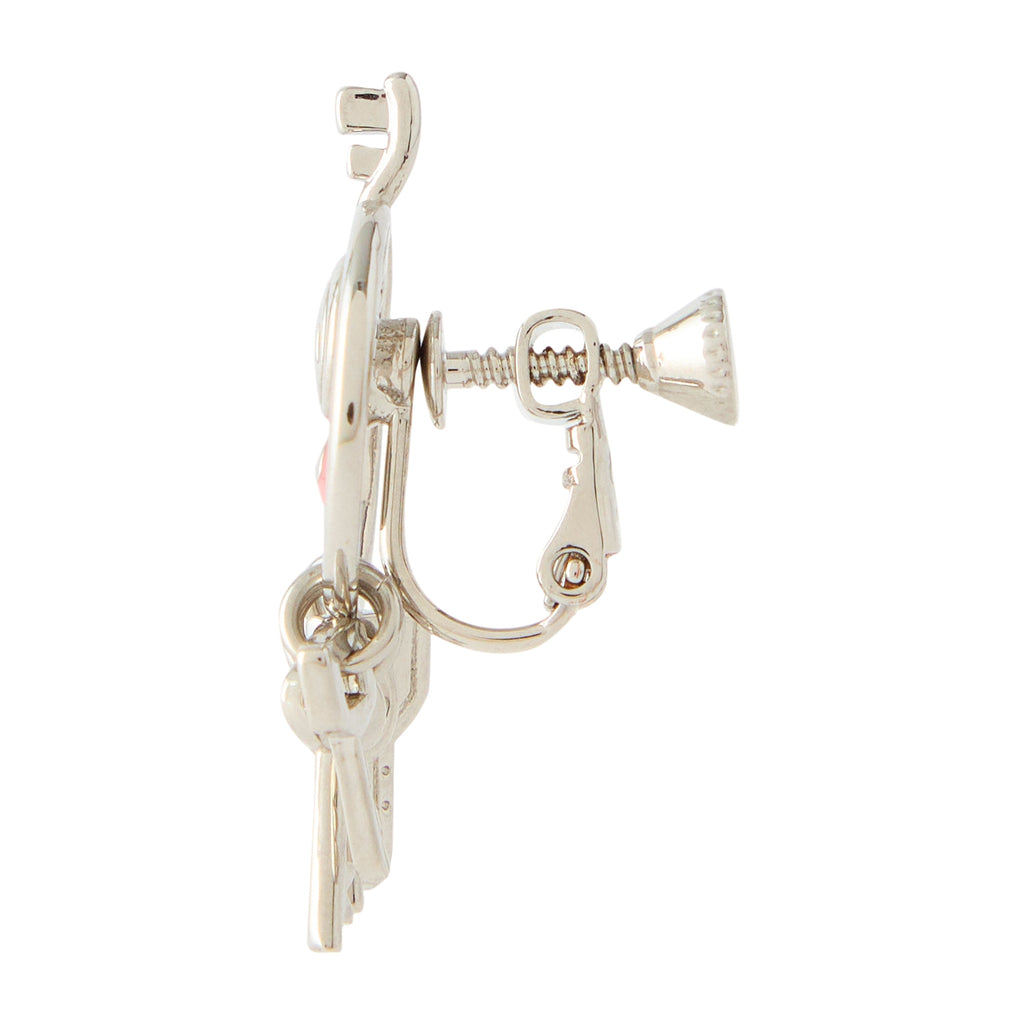 Authentic Cleffy Earrings with detailed anime character from Japan