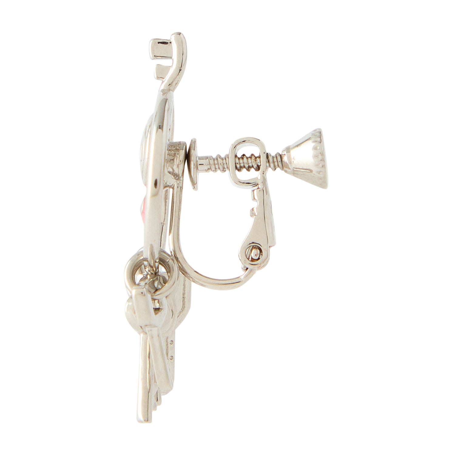Authentic Cleffy Earrings with detailed anime character from Japan