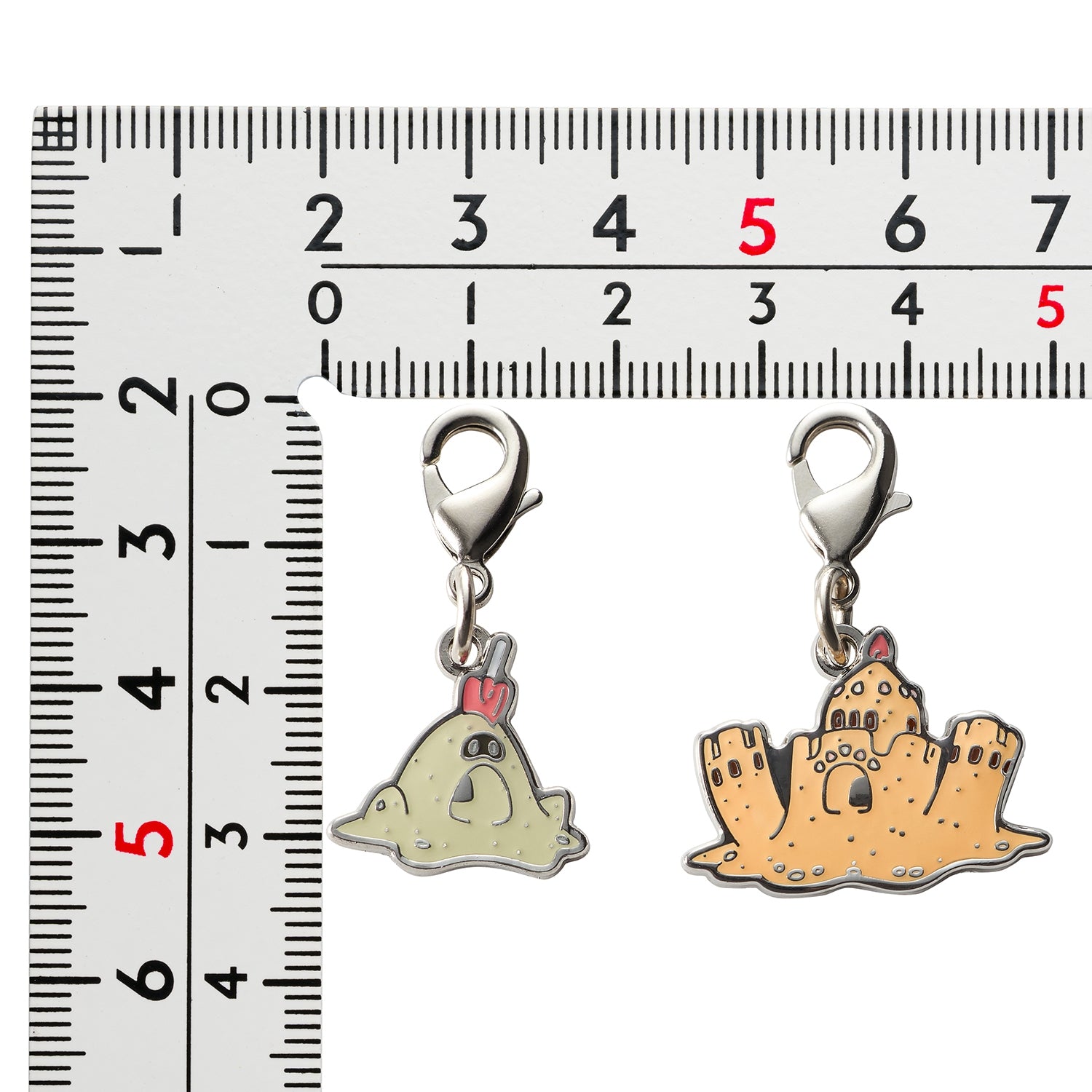 Pokemon Metal Charm from Japan, detailed National Encyclopedia design