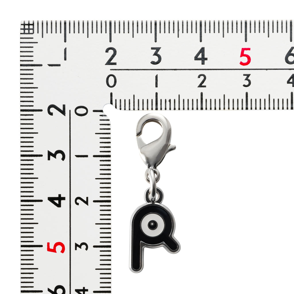 Authentic Pokemon Metal Charm 201-R from Japan, showcasing collectible quality and intricate details