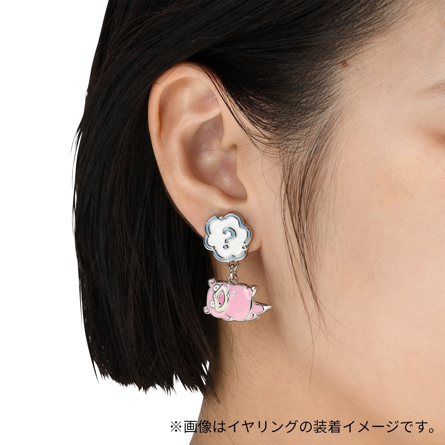 DOWASURE Yadon Pokemon Earrings set with unique packaging from Japan