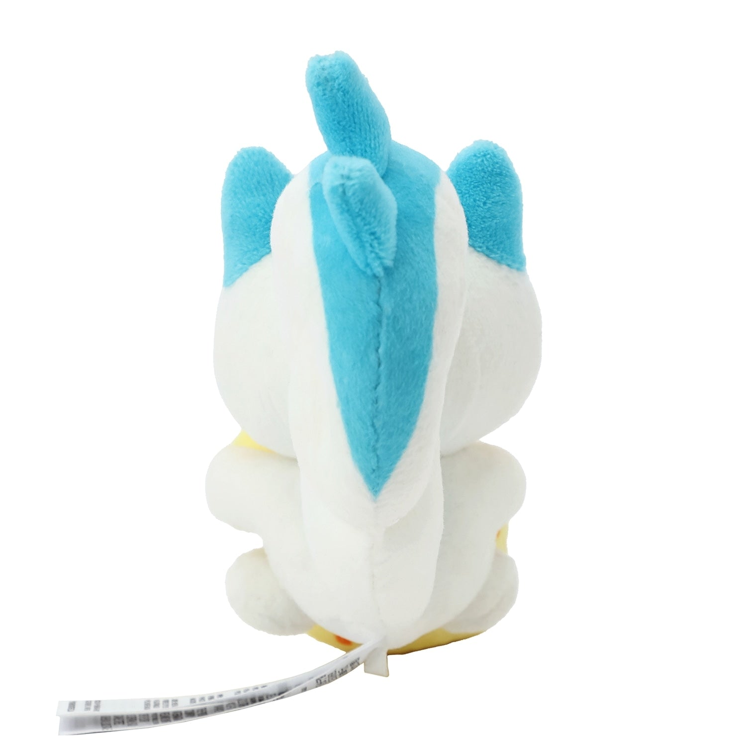 Close-up of Pachirisu plush toy's face, made in Japan