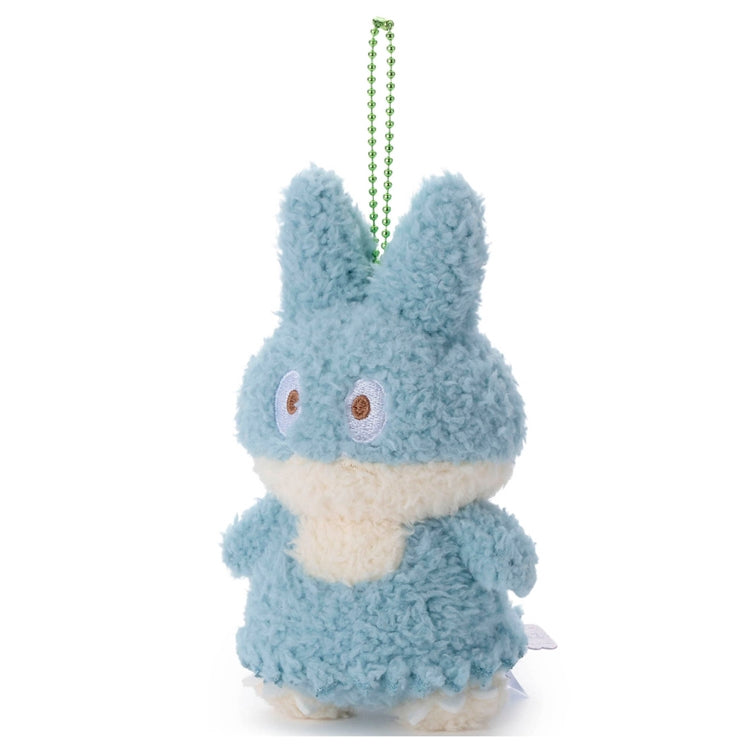 Authentic Japanese Pokepiece mascot with detailed stitching