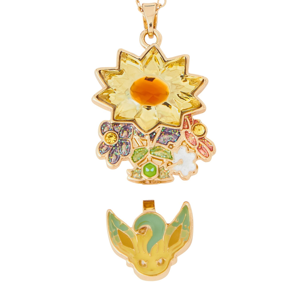 Authentic Leafeon necklace with high-quality materials from Japan