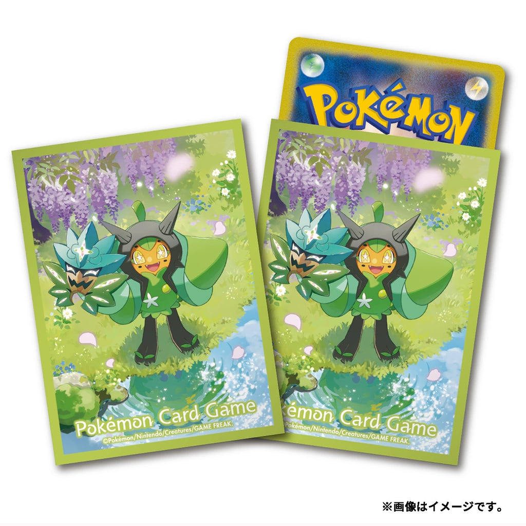 Pokémon TCG Deck Shield Sleeves – Ogerpon (#1017) | Japan Exclusive