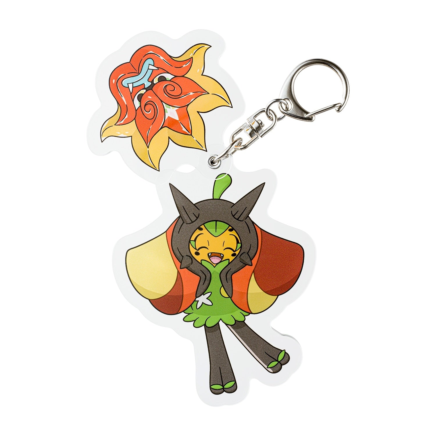Japanese Ogapon keychain with Paldea region design elements from Japan