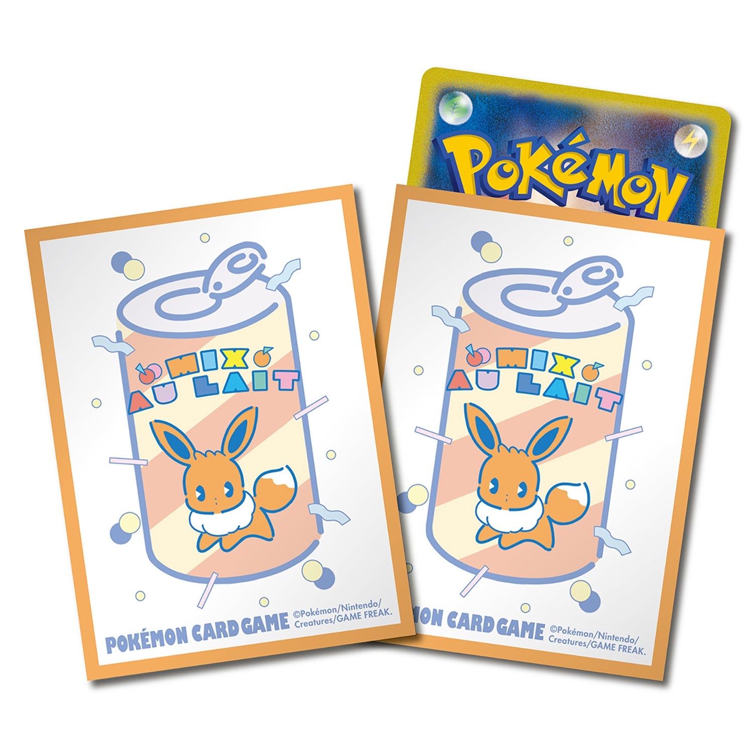 Pokémon TCG Deck Shield Sleeves Mixed Me Orange | Japan Exclusive