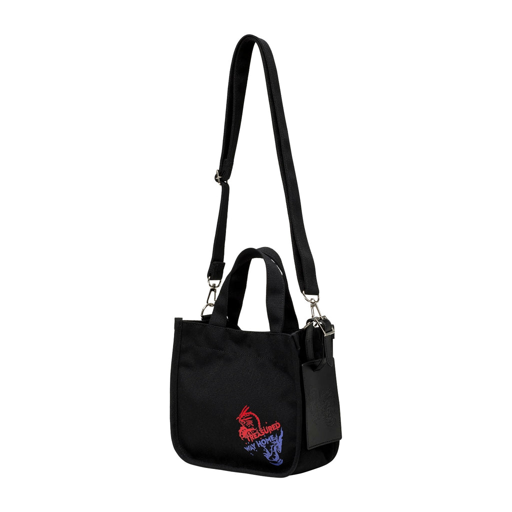 Mini shoulder tote bag TREASURED WAY HOME