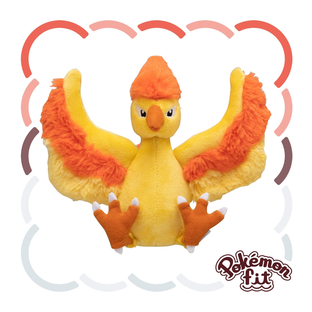 Moltres #146 Pokémon fit Plush – Official Pokémon Center Japan