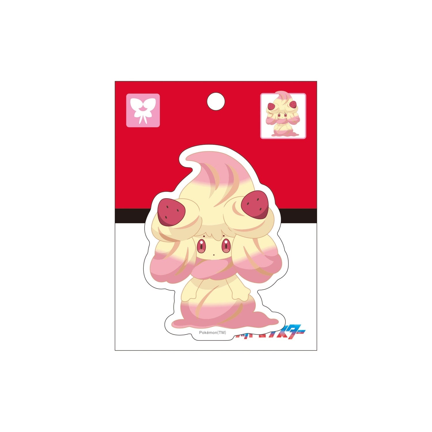 Alcremie sticker mawhip with vibrant design from Japan