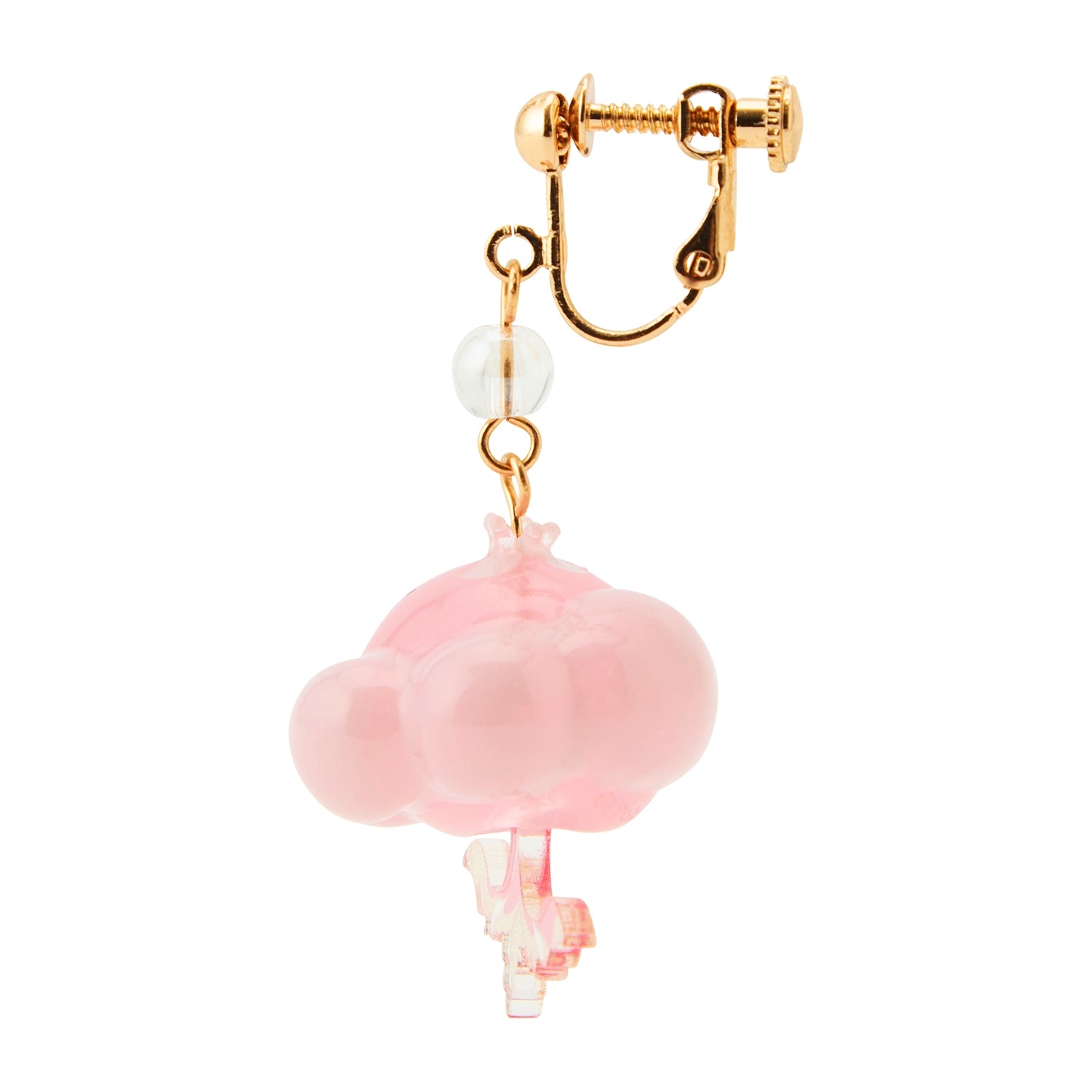 Pokémon 107 Brungel earrings with shiny finish, made in Japan