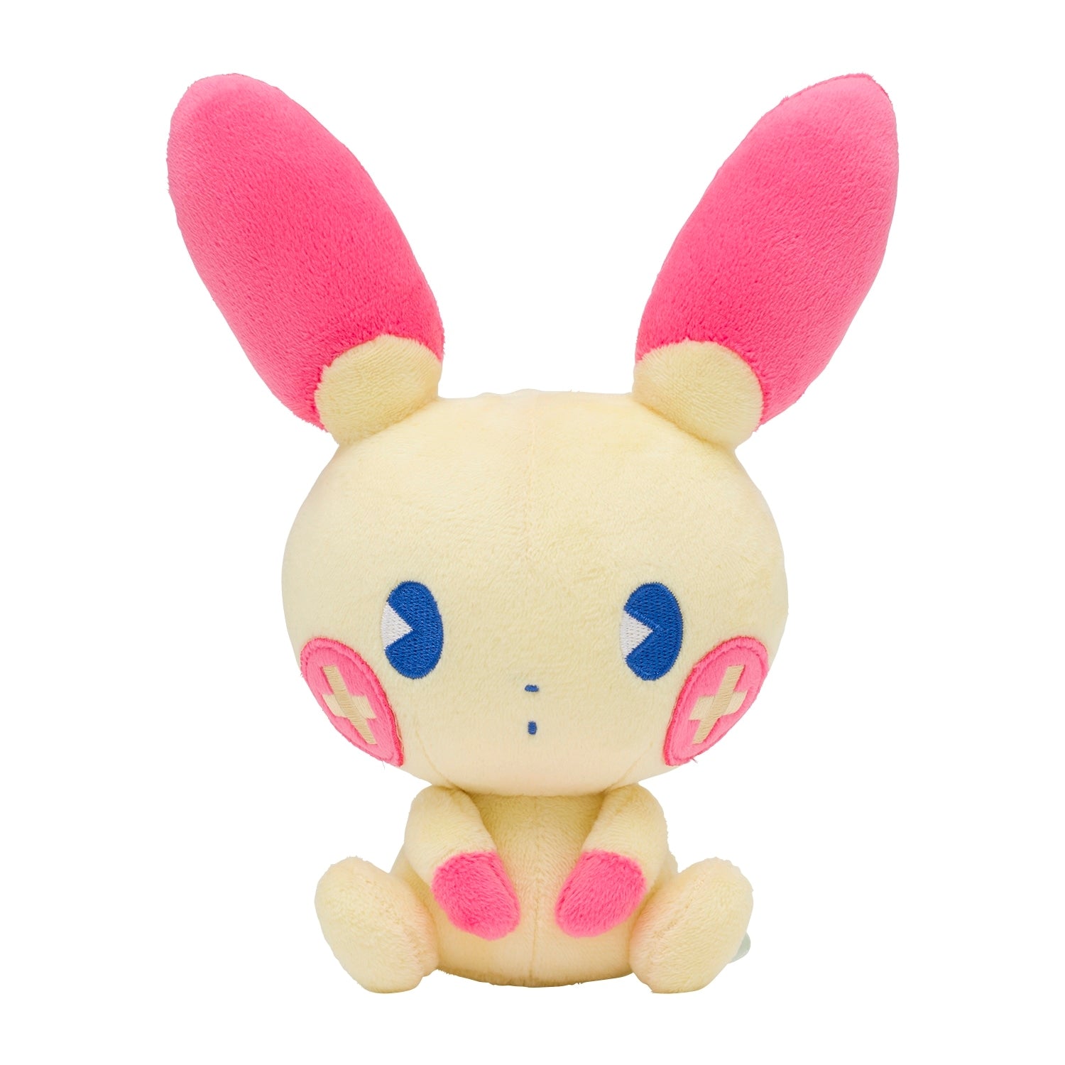 Plusle Refresh Psycho Soda plush from Japan with vibrant colors