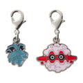 Pineco metal charm with official artwork from Japan