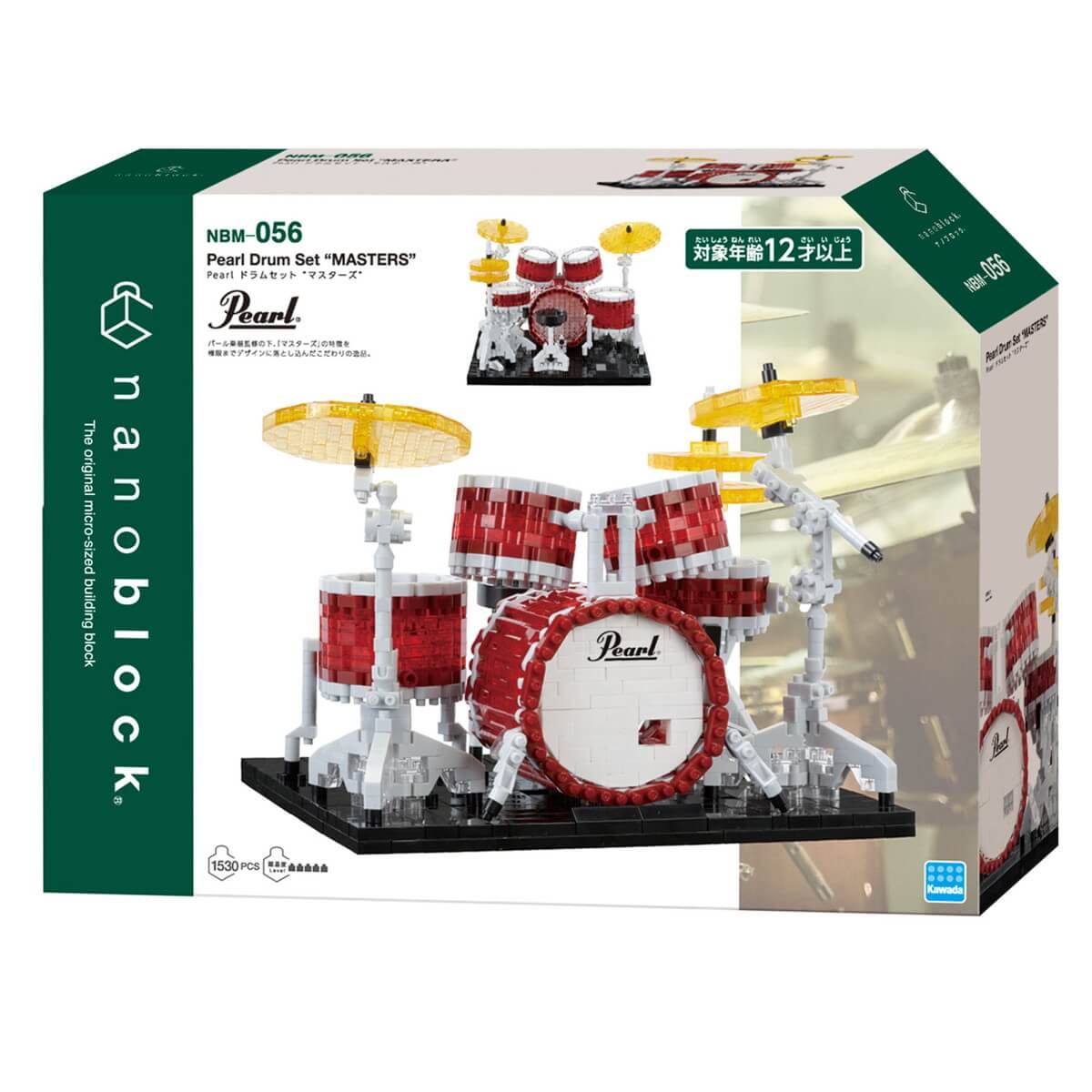 Nanoblock Pearl Drum Set “Masters”