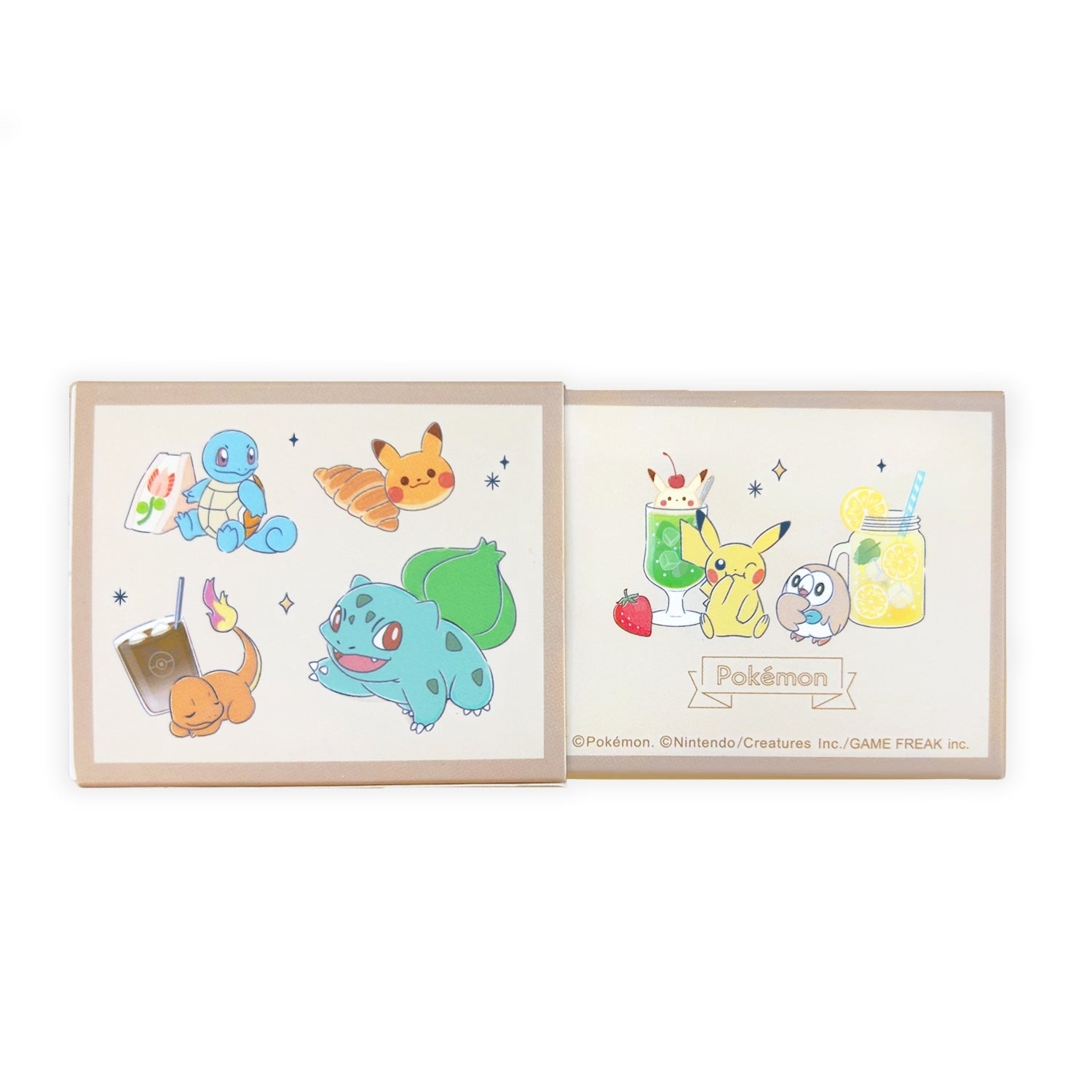 Authentic Pokemon Hakovsen Tea Time item from Japan, with official Pokemon Center Japan logo
