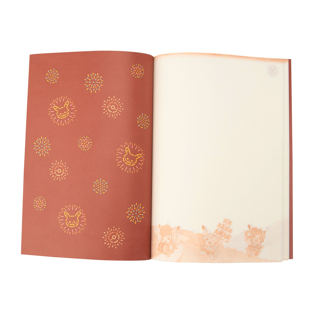 Authentic Japanese Pokemon Notebook, with colorful designs from Japan