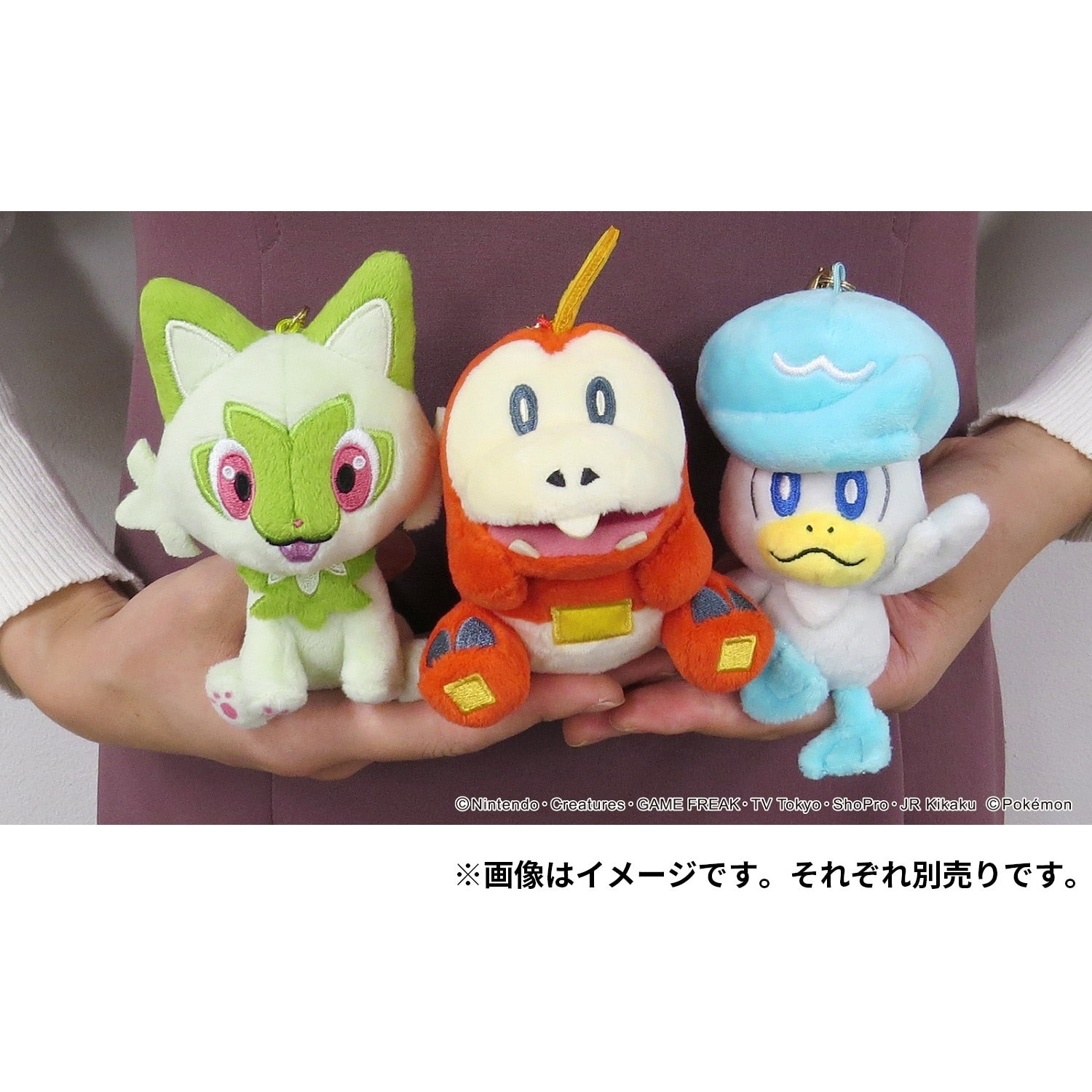 Pokemon Mascot Nyaoha plushie from Japan, soft and cuddly texture