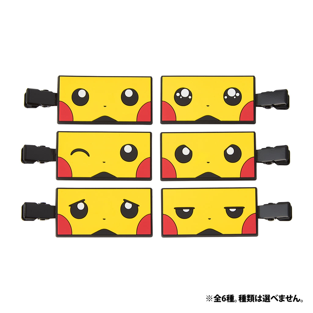 Pokemon Hair Clip Collection from Japan, featuring Pikachu character