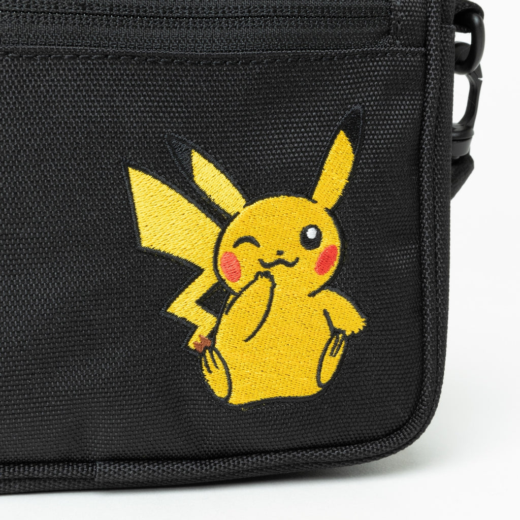 NEW ERASquare Shoulder Pouch PIKACHU BLK