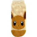 Fluffy socks Eevee dots (23-25cm)