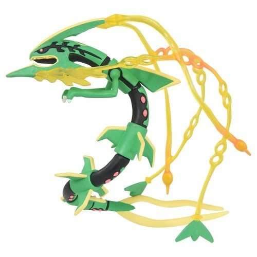 Mega Rayquaza figure, Japan exclusive, with packaging