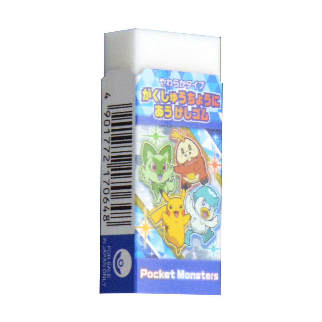 Pokemon Eraser from Japan, featuring colorful character design