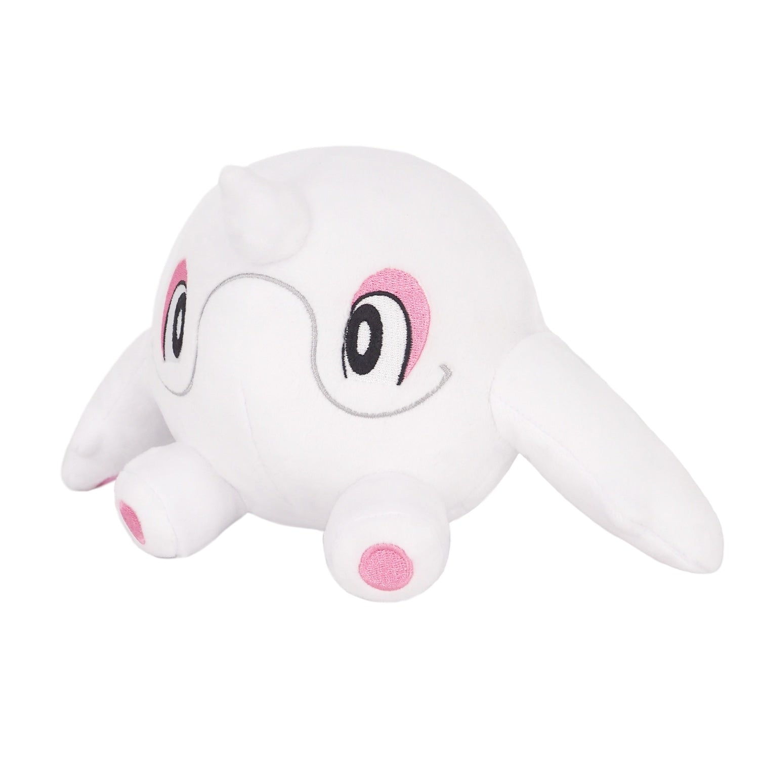 Pokemon Al Whale plush toy with big smile from Japan