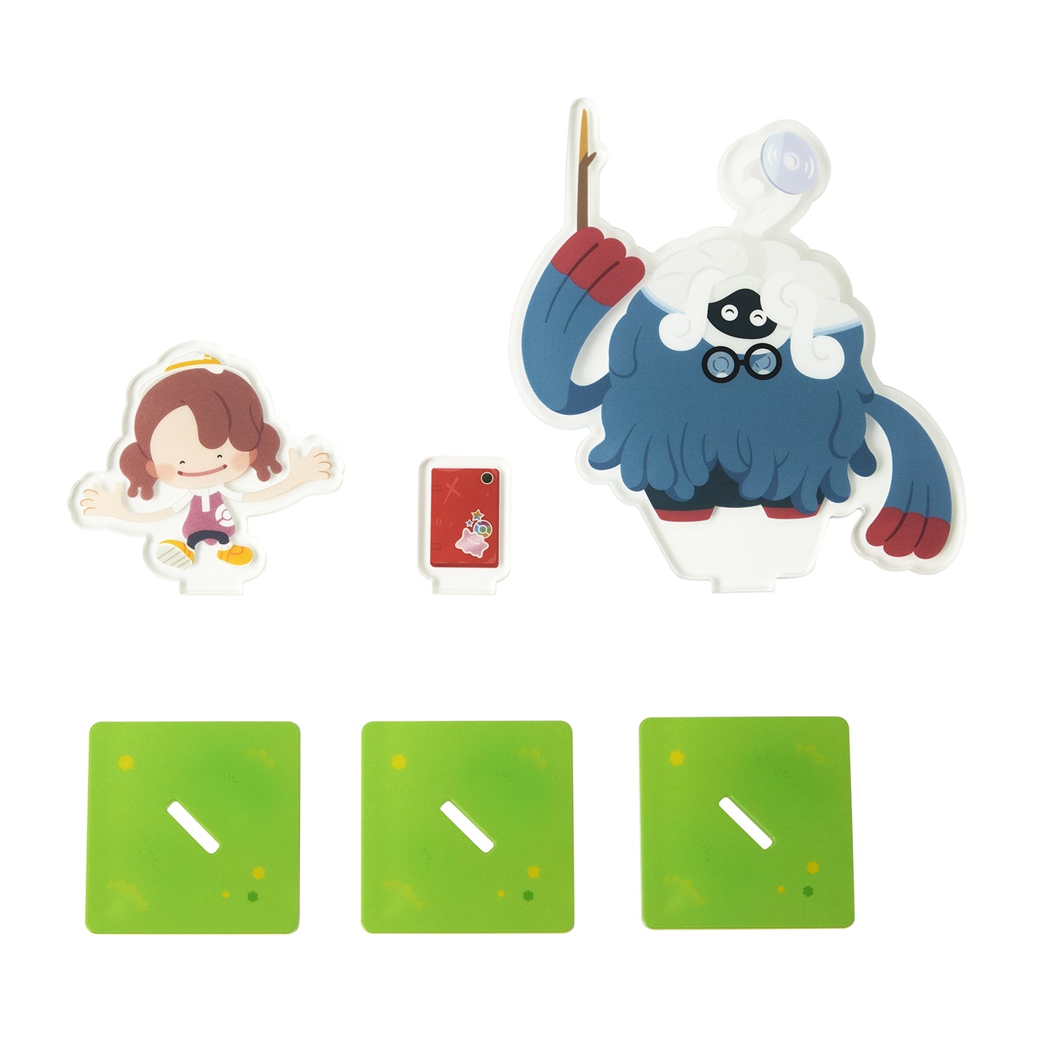 Authentic Japanese Pokemon Acrylic Stand Figures, detailed collectibles from Japan