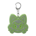 Nyaoha Reflector keychain with Sprigatito design from Japan