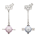 Pokemon earrings from Japan, featuring Nanjamo character design, authentic anime collectible