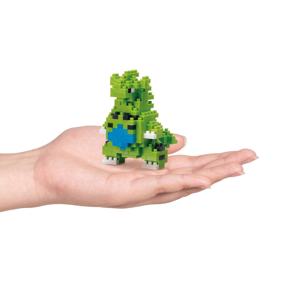 Japanese Nanoblock Bangiras figure with unique Pokemon character design