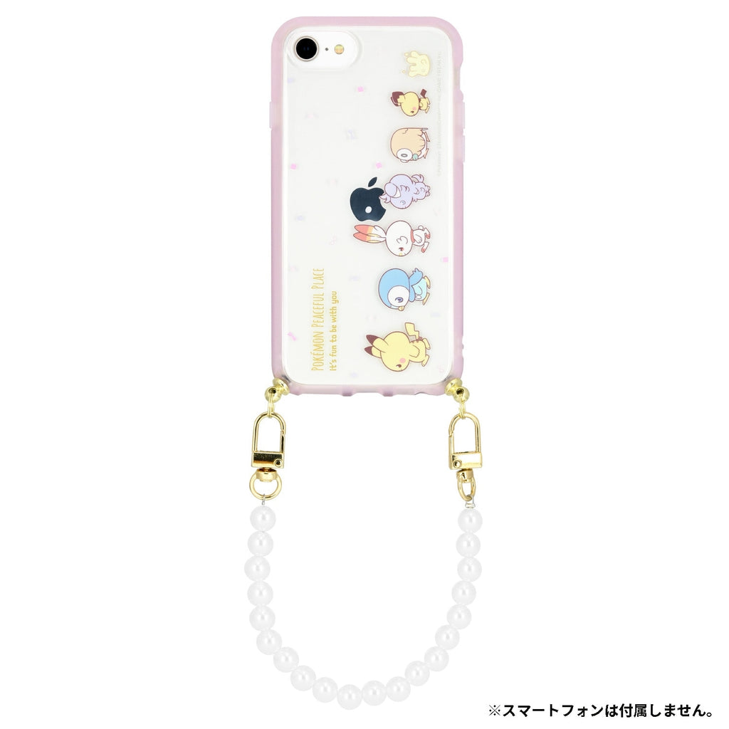 Pokepiece IIIIfit Strap_Pearl iPhoneSE (3rd/2nd generation)/8/7/6s/6 compatib...