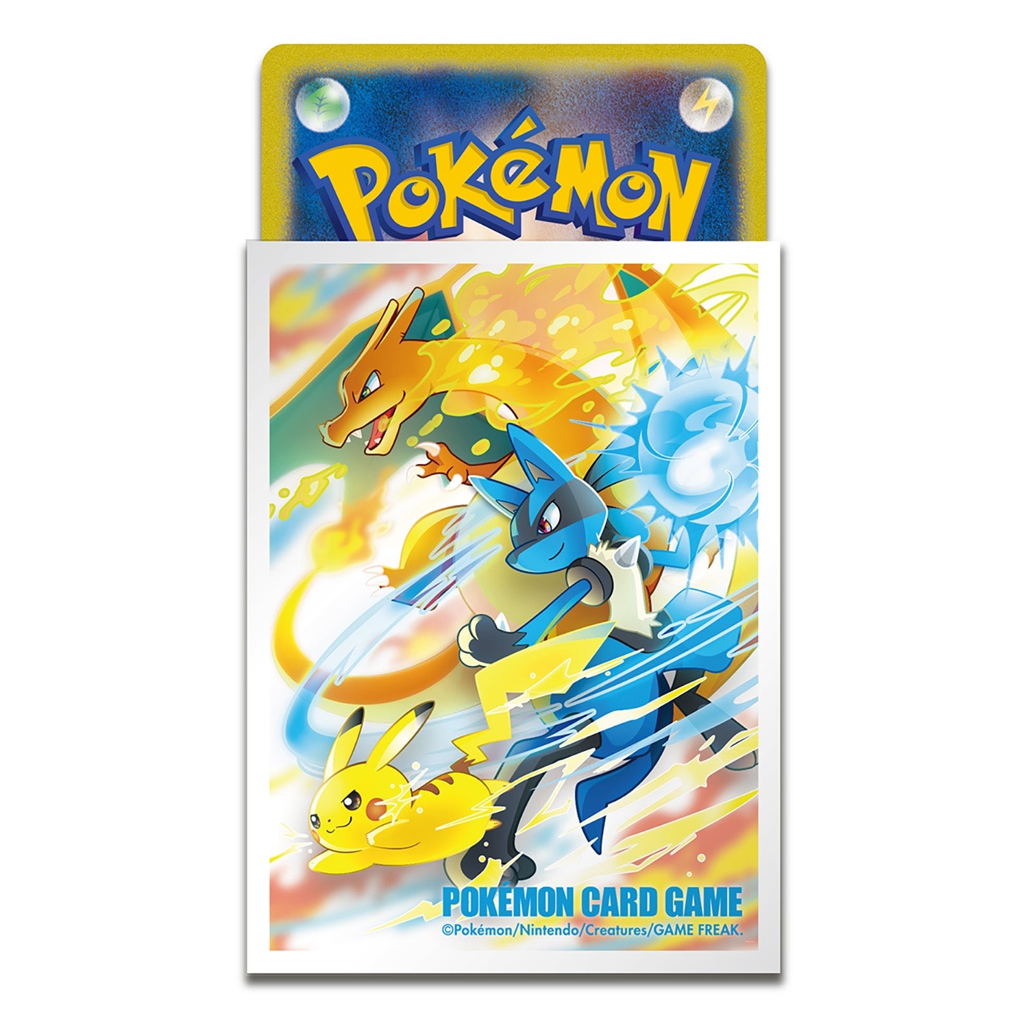 Pokémon TCG Deck Shield Battle Start! White – Japan Official Sleeves