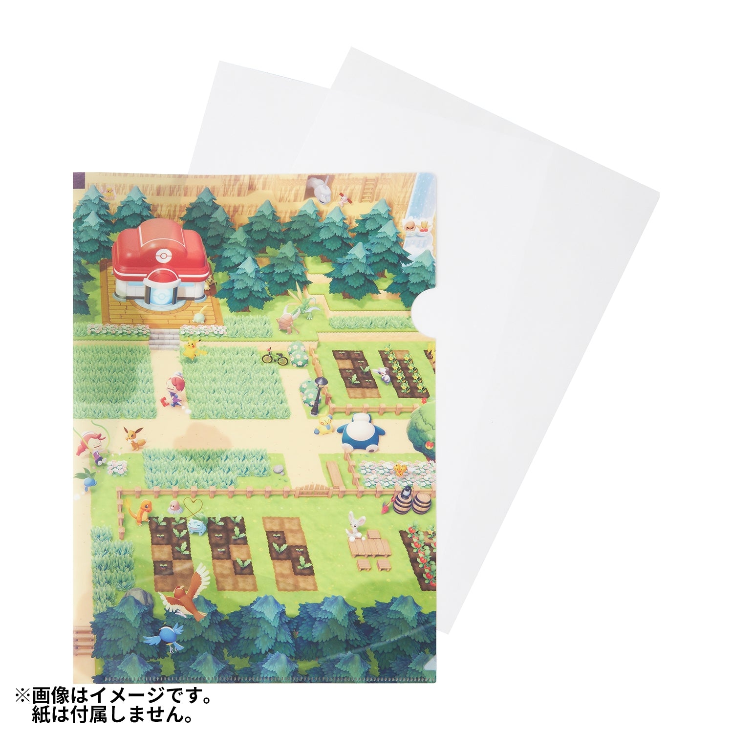 A4 clear file set of 2 Poko A Pokemon