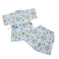 Monpoke all pattern jinbei blue 110cm