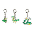 Pokemon metal charm 495 from Japan, featuring a unique character design