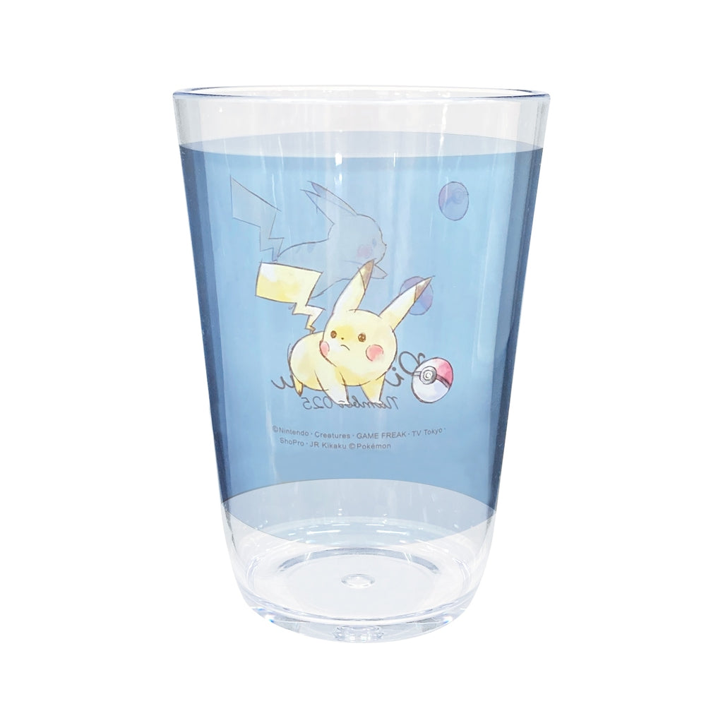 Clear tumbler 450ML “Pikachu number025” Good for going out_One point