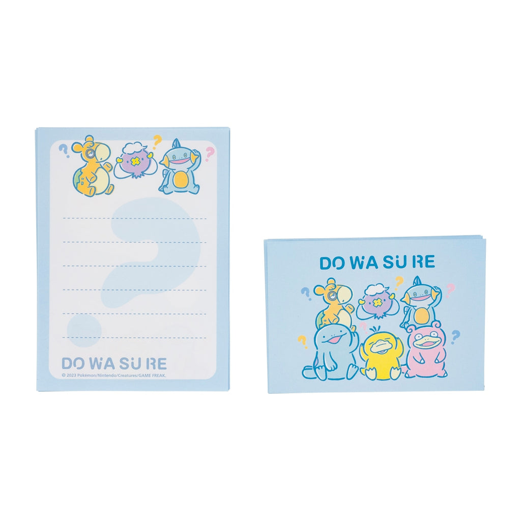Mini letter set DOWASURE light blue