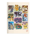 Pokemon A5 notebook with Japanese pattern from Japan, featuring vibrant anime design