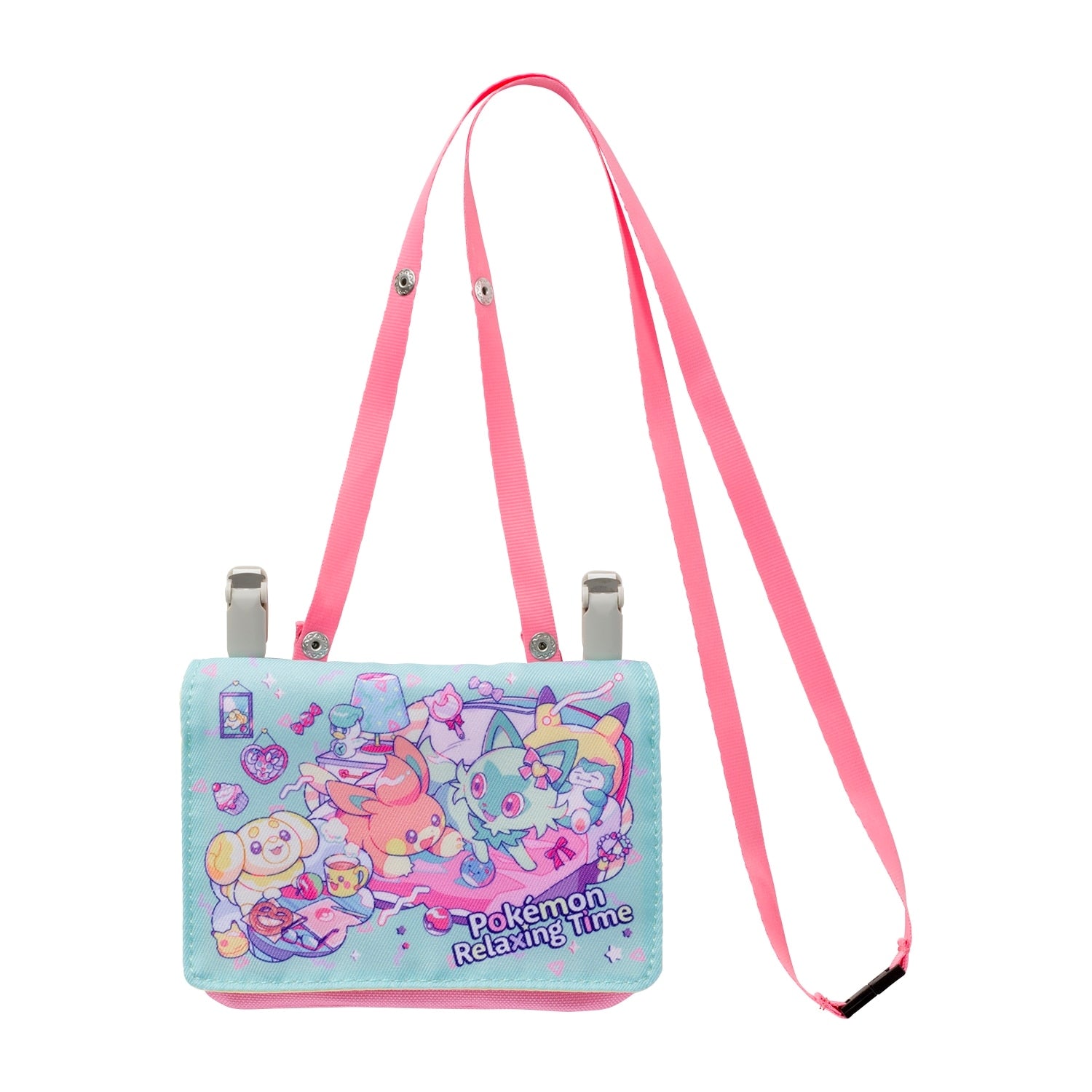 Multi-pocket pouch Pokémon Relaxing Time