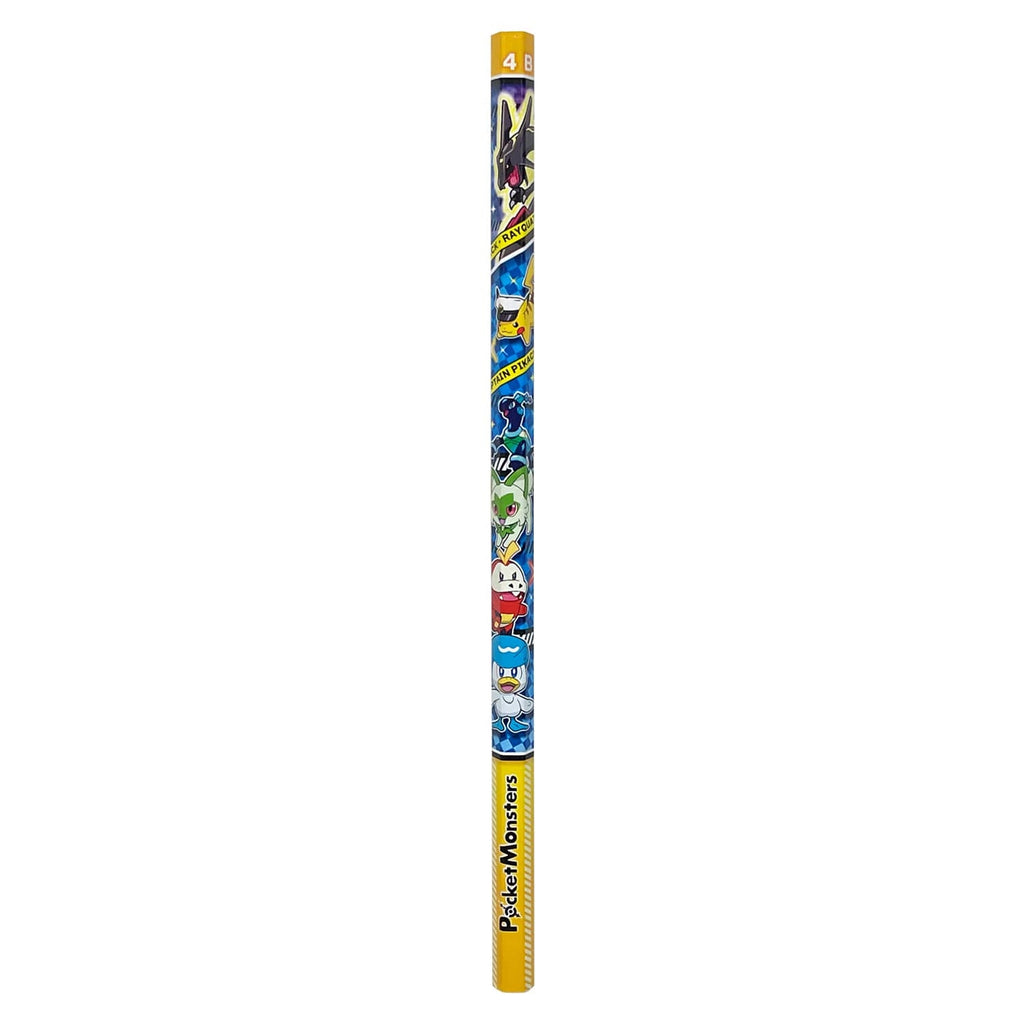 Authentic Japanese Pokemon Charmander Stationery, 4-pack of 4B pencils with unique packaging