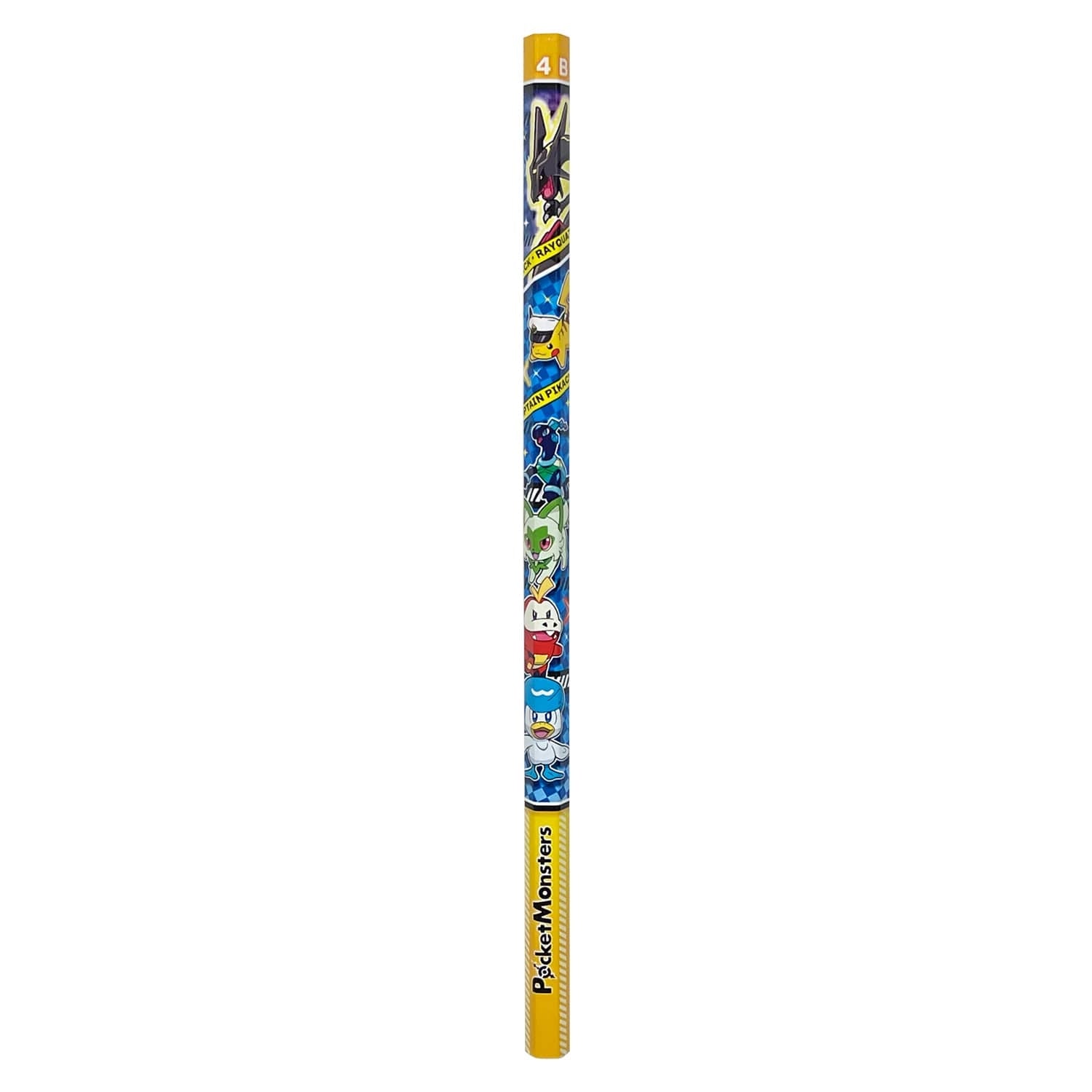 Authentic Japanese Pokemon Charmander Stationery, 4-pack of 4B pencils with unique packaging