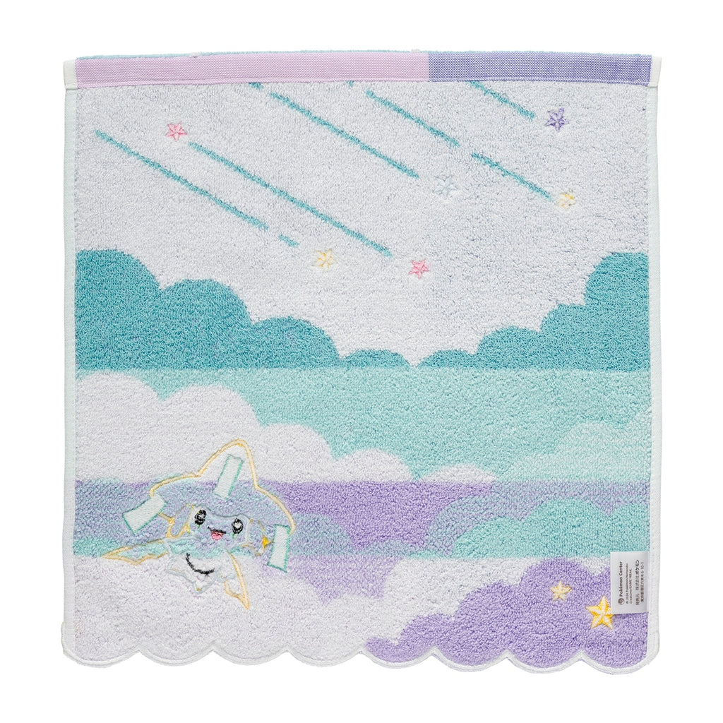 Authentic Pokemon Jirachi towel from Japan, with vibrant anime character visuals