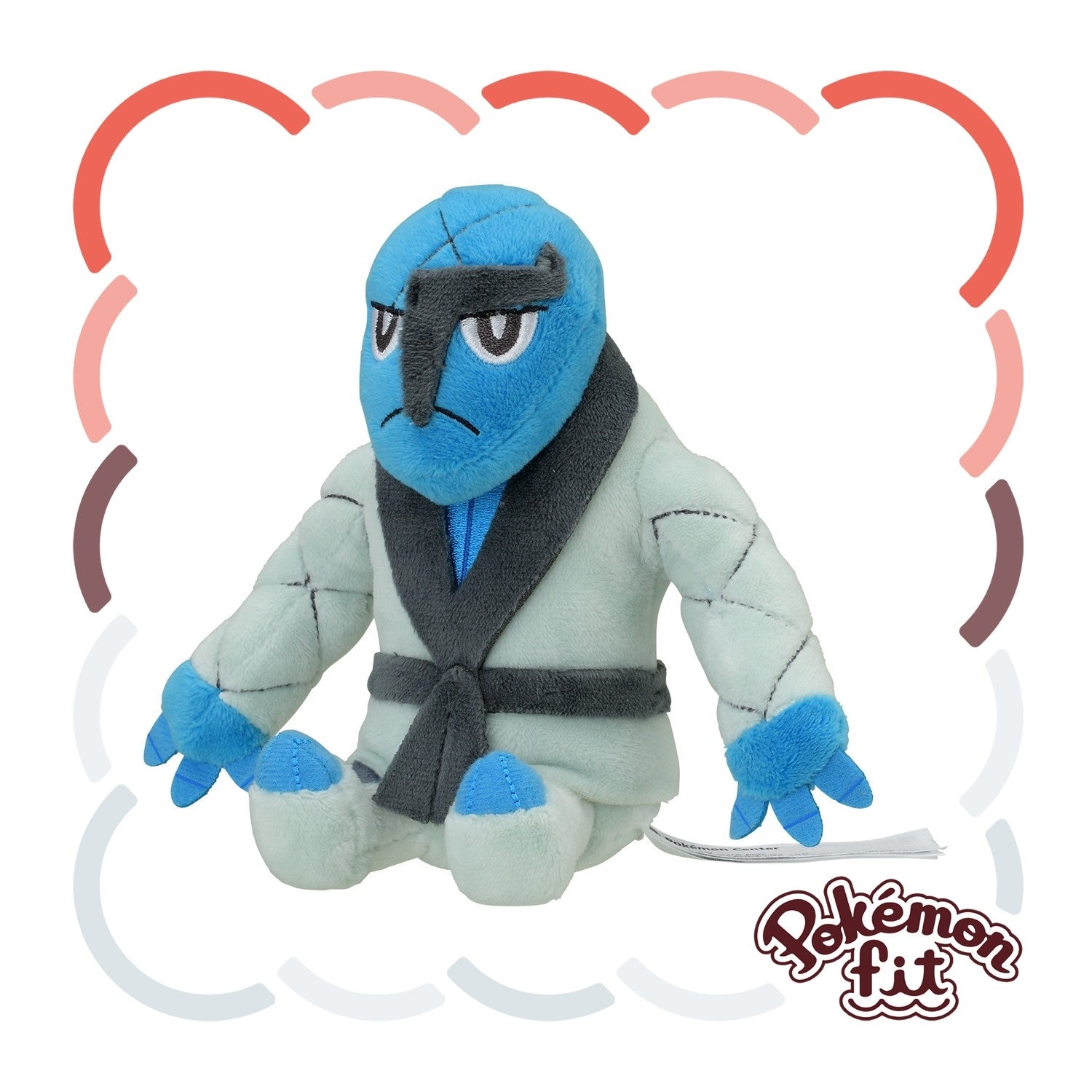 Dageki Pokémon plush from Japan, cute facial expression