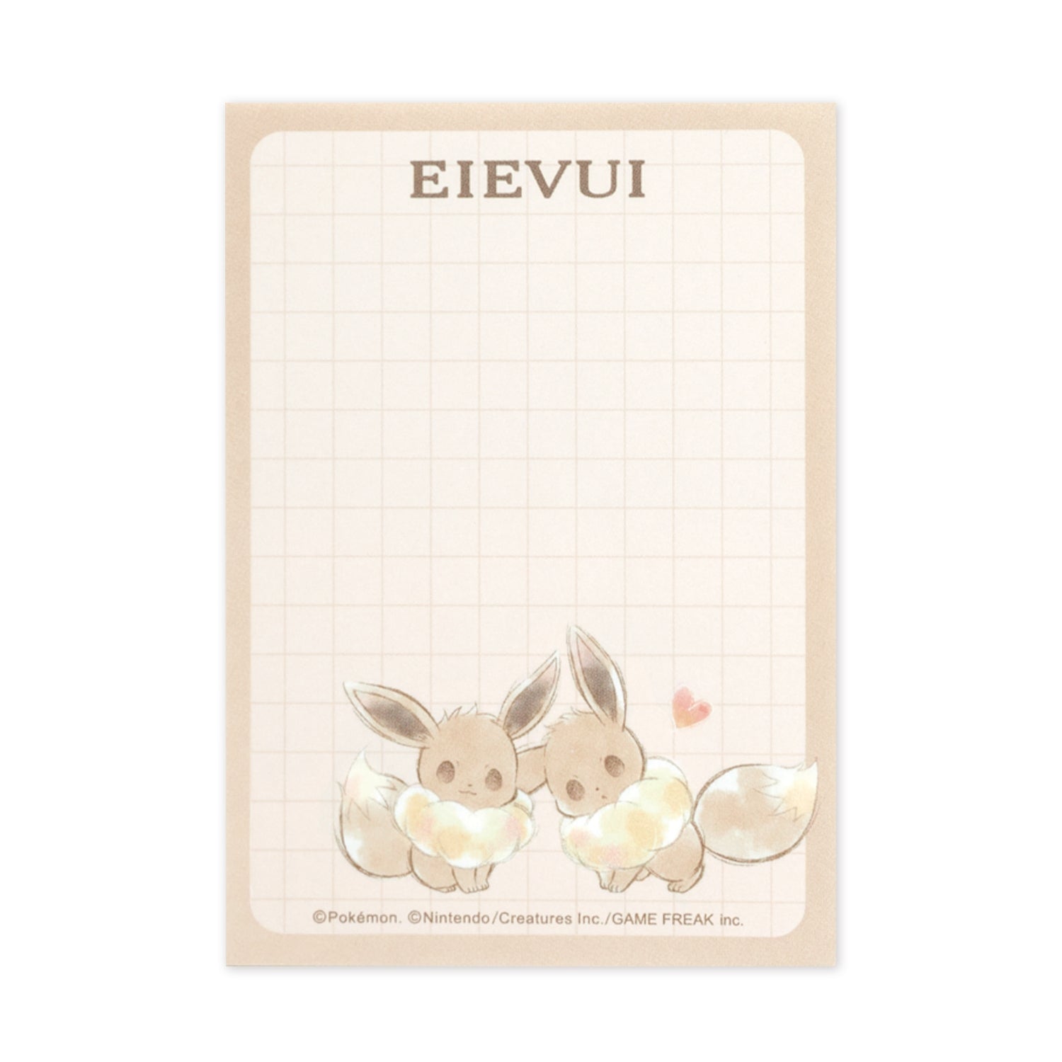 Eevee mini memo/friends forever