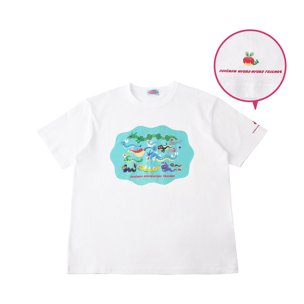 T-shirt POKÉMON NYORO NYORO FRIENDS Large Collection Free